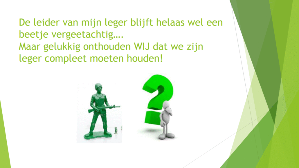 Mijn soldaatjes slapen... 011